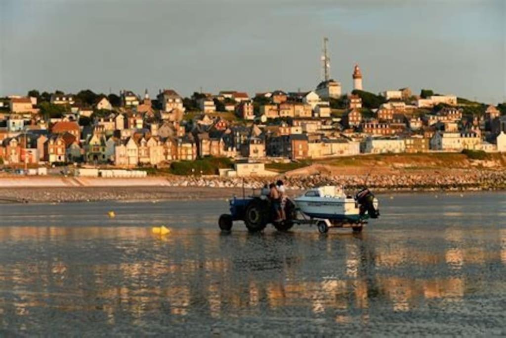 La Baigneuse Maison Avec Jardinet Et Parking Prive, A 200 M Plage Cayeux-sur-Mer Exterior foto